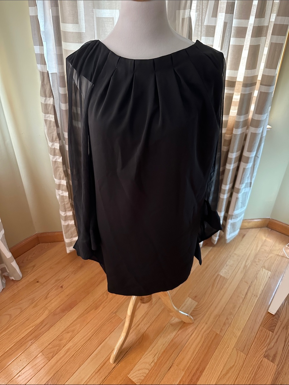 NWT Mark + James by Badgley Mischka Black Dress - Size M - $355 Retail